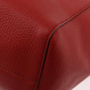 GUCCI Swing Tote Bag Leather Red Gold 354408 Auth BA11880A-16
