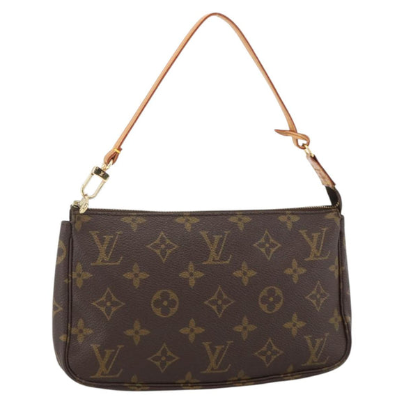 LOUIS VUITTON Monogram Pochette Accessoires Pouch M51980 LV Auth BA11882A