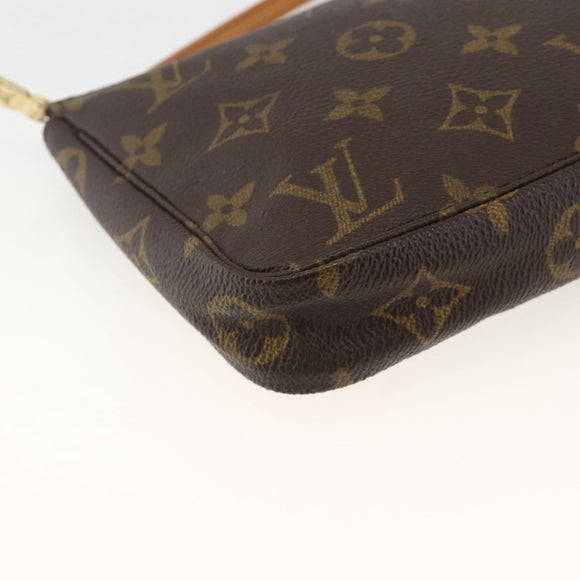 LOUIS VUITTON Monogram Pochette Accessoires Pouch M51980 LV Auth BA11882A