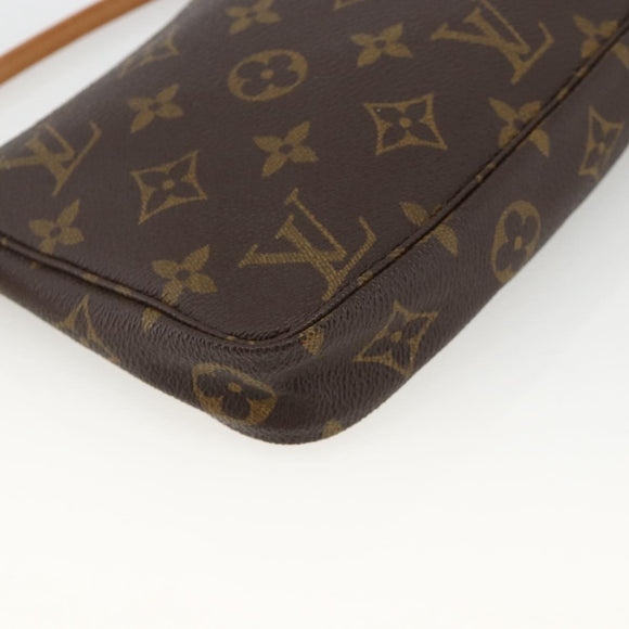 LOUIS VUITTON Monogram Pochette Accessoires Pouch M51980 LV Auth BA11882A