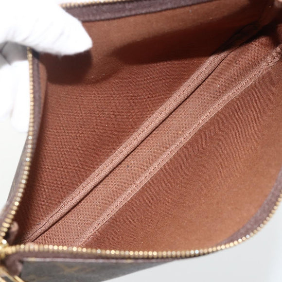 LOUIS VUITTON Monogram Pochette Accessoires Pouch M51980 LV Auth BA11882A