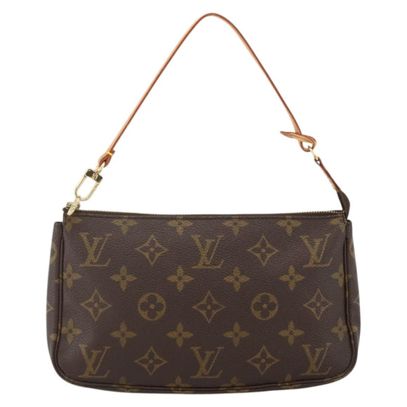 LOUIS VUITTON Monogram Pochette Accessoires Pouch M51980 LV Auth BA11882A