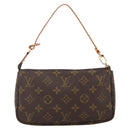 LOUIS VUITTON Monogram Pochette Accessoires Pouch M51980 LV Auth BA11882A-2