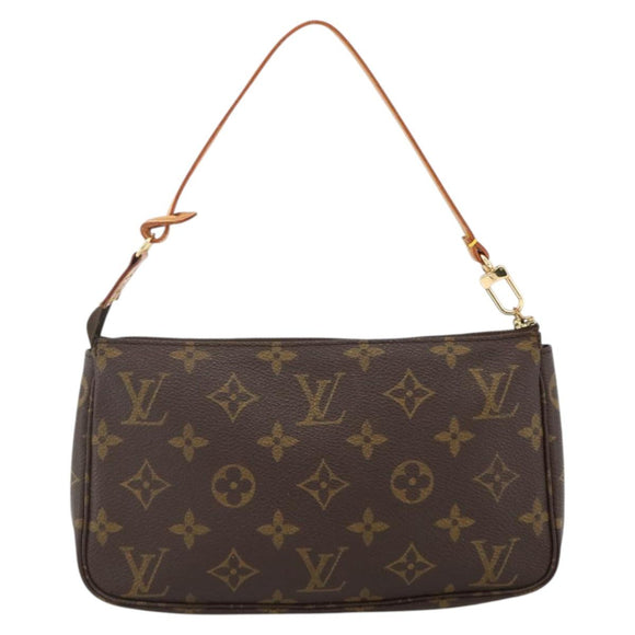 LOUIS VUITTON Monogram Pochette Accessoires Pouch M51980 LV Auth BA11882A