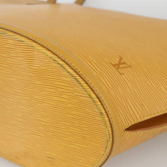 LOUIS VUITTON Epi Saint Jacques Shoulder Bag Yellow M52269 LV Auth BA11886
