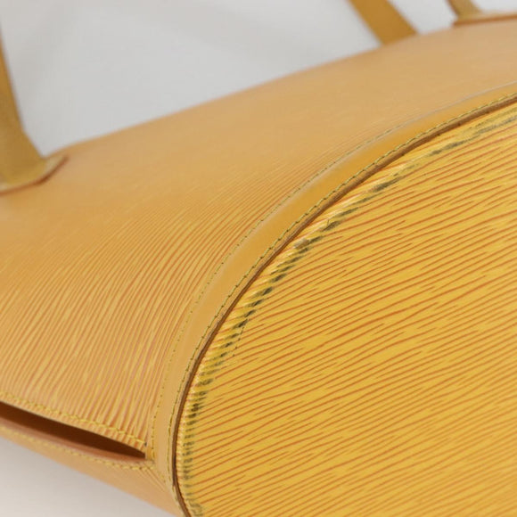 LOUIS VUITTON Epi Saint Jacques Shoulder Bag Yellow M52269 LV Auth BA11886