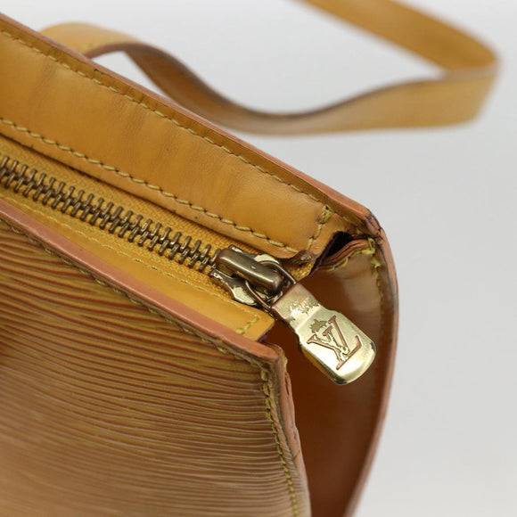 LOUIS VUITTON Epi Saint Jacques Shoulder Bag Yellow M52269 LV Auth BA11886