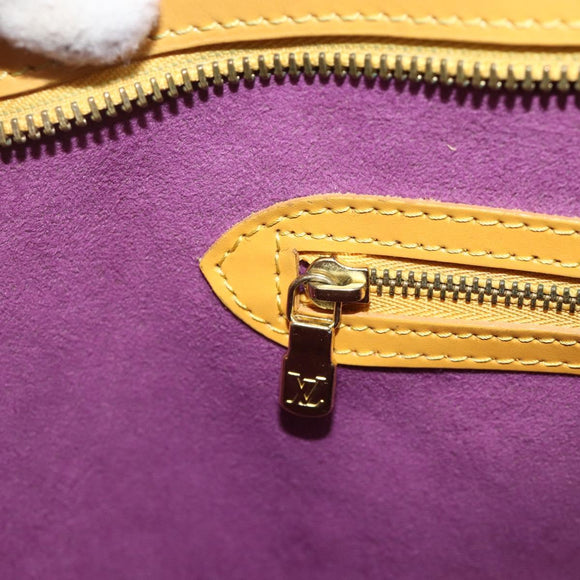 LOUIS VUITTON Epi Saint Jacques Shoulder Bag Yellow M52269 LV Auth BA11886