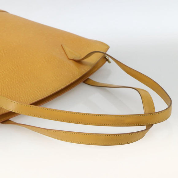 LOUIS VUITTON Epi Saint Jacques Shoulder Bag Yellow M52269 LV Auth BA11886
