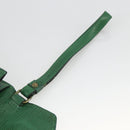 LOUIS VUITTON Epi Serie Dragonne Clutch Bag Green LV Auth BA11887-8
