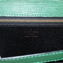 LOUIS VUITTON Epi Serie Dragonne Clutch Bag Green LV Auth BA11887-17