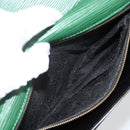 LOUIS VUITTON Epi Serie Dragonne Clutch Bag Green LV Auth BA11887-11