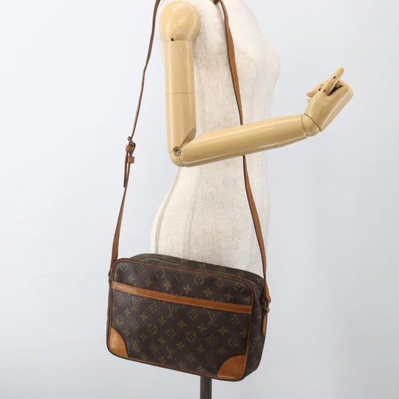 LOUIS VUITTON Monogram Trocadero 27 Shoulder Bag M51274 LV Auth BA11888