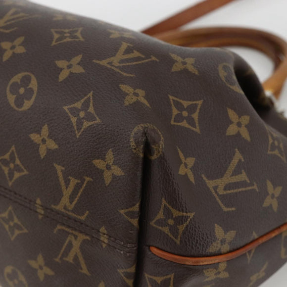 LOUIS VUITTON Monogram Turen PM Handtasche 2way M48813 LV Auth BA11889