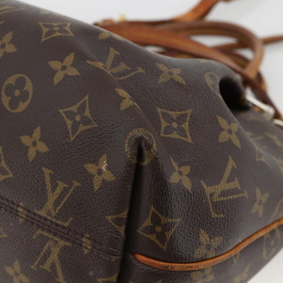 LOUIS VUITTON Monogram Turen PM Handtasche 2way M48813 LV Auth BA11889