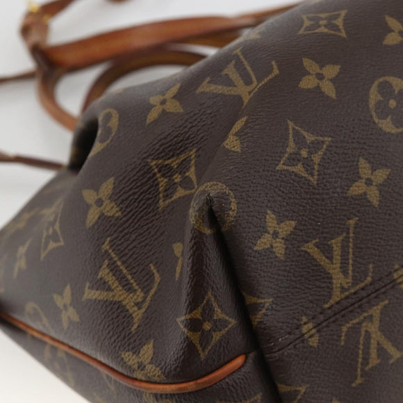 LOUIS VUITTON Monogram Turen PM Handtasche 2way M48813 LV Auth BA11889