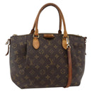 LOUIS VUITTON Monogram Turen PM Handtasche 2way M48813 LV Auth BA11889-1