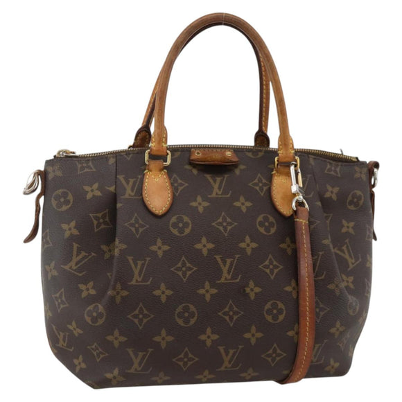 LOUIS VUITTON Monogram Turen PM Handtasche 2way M48813 LV Auth BA11889