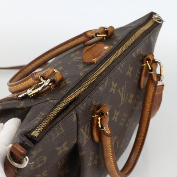 LOUIS VUITTON Monogram Turen PM Handtasche 2way M48813 LV Auth BA11889