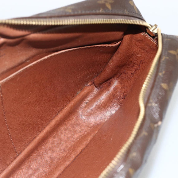 LOUIS VUITTON Monogram Compiegne 28 Clutch Bag M51845 LV Auth BA11890