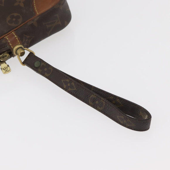 LOUIS VUITTON Monogram Marly Dragonne GM Clutch Bag M51825 LV Auth BA11891