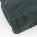 PRADA Shoulder Bag Nylon Green Silver Auth BA11893-15