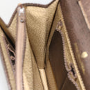 GUCCI GG Supreme Web Sherry Line Shoulder Bag PVC Beige Gold 145857 Auth BA11894-20