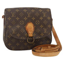 LOUIS VUITTON Monogram Saint Cloud GM Shoulder Bag M51242 LV Auth BA11895-1
