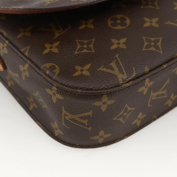 LOUIS VUITTON Monogram Saint Cloud GM Shoulder Bag M51242 LV Auth BA11895