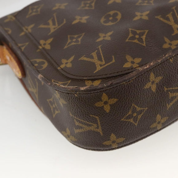 LOUIS VUITTON Monogram Saint Cloud GM Shoulder Bag M51242 LV Auth BA11895