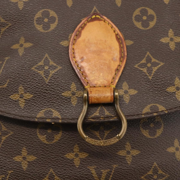 LOUIS VUITTON Monogram Saint Cloud GM Shoulder Bag M51242 LV Auth BA11895