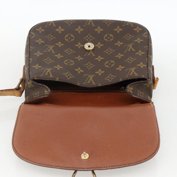 LOUIS VUITTON Monogram Saint Cloud GM Shoulder Bag M51242 LV Auth BA11895