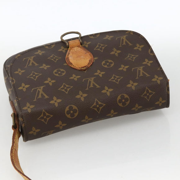 LOUIS VUITTON Monogram Saint Cloud GM Shoulder Bag M51242 LV Auth BA11895