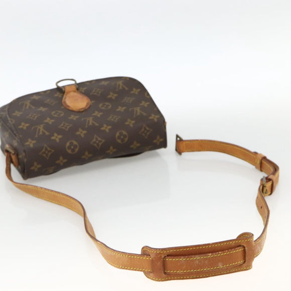 LOUIS VUITTON Monogram Saint Cloud GM Shoulder Bag M51242 LV Auth BA11895