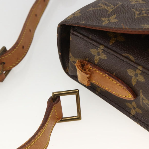 LOUIS VUITTON Monogram Saint Cloud GM Shoulder Bag M51242 LV Auth BA11895