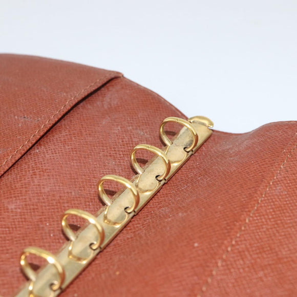 LOUIS VUITTON Monogram Agenda PM Day Planner Cover R20005 LV Auth BA11896