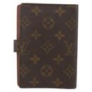 LOUIS VUITTON Monogram Agenda PM Day Planner Cover R20005 LV Auth BA11896-2