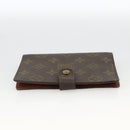 LOUIS VUITTON Monogram Agenda PM Day Planner Cover R20005 LV Auth BA11896-3