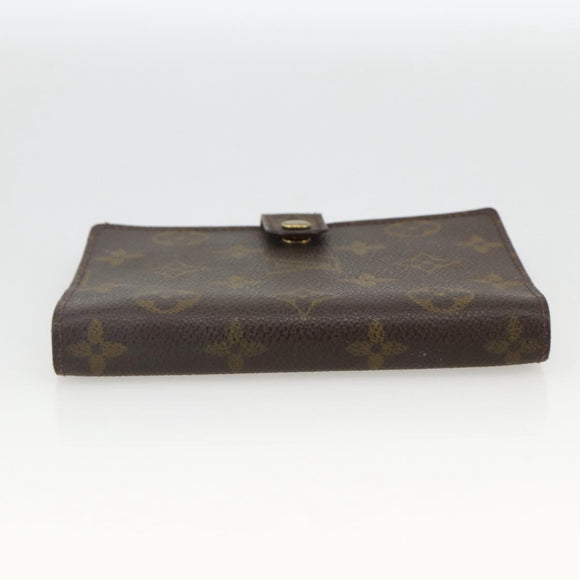 LOUIS VUITTON Monogram Agenda PM Day Planner Cover R20005 LV Auth BA11896