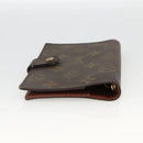 LOUIS VUITTON Monogram Agenda PM Day Planner Cover R20005 LV Auth BA11896-5