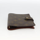 LOUIS VUITTON Monogram Agenda PM Day Planner Cover R20005 LV Auth BA11896-6
