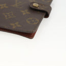 LOUIS VUITTON Monogram Agenda PM Day Planner Cover R20005 LV Auth BA11896-7
