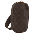 LOUIS VUITTON Monogram Pochette Gange Shoulder Bag M51870 LV Auth BA11898-1
