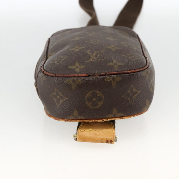 LOUIS VUITTON Monogram Pochette Gange Shoulder Bag M51870 LV Auth BA11898
