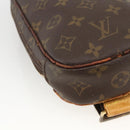 LOUIS VUITTON Monogram Pochette Gange Shoulder Bag M51870 LV Auth BA11898-16