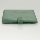 LOUIS VUITTON Monogram Epi Key Case Day Planner Cover 2Set Green LV Auth BA1190-4