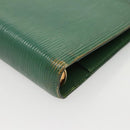 LOUIS VUITTON Monogram Epi Key Case Day Planner Cover 2Set Green LV Auth BA1190-7