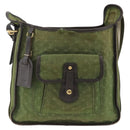 LOUIS VUITTON Monogram Mini Besace Mary Kate Bag TST Khaki M92322 Auth BA11900-13