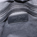 Jimmy Choo Backpack Leather Black Auth BA11902A-11