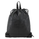 Jimmy Choo Backpack Leather Black Auth BA11902A-13